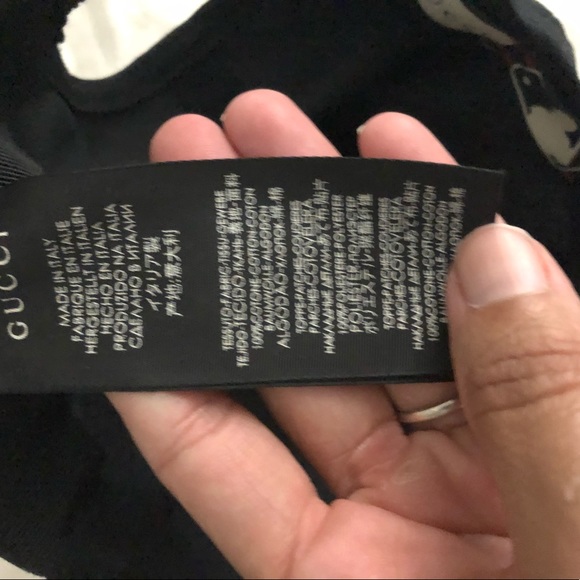 Gucci yankee hat in black . - Picture 5 of 6